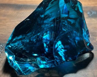 Extremely Rare Gem Alexandrite Blue “Heart” Monatomic Andara Crystal 292.3 g.