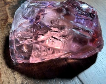 Rare Rose Gold Andara Crystal 112g High Sierra Naea Collection Pink Blush Meditation Altar Collector Display Stone