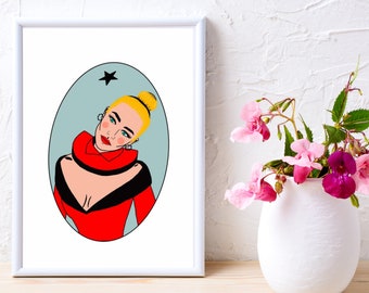 Ritratto personalizzato, regalo per marito, regalo personalizzato, regali di compleanno,Regalo per lei, regalo per lui,Regalo migliore amico