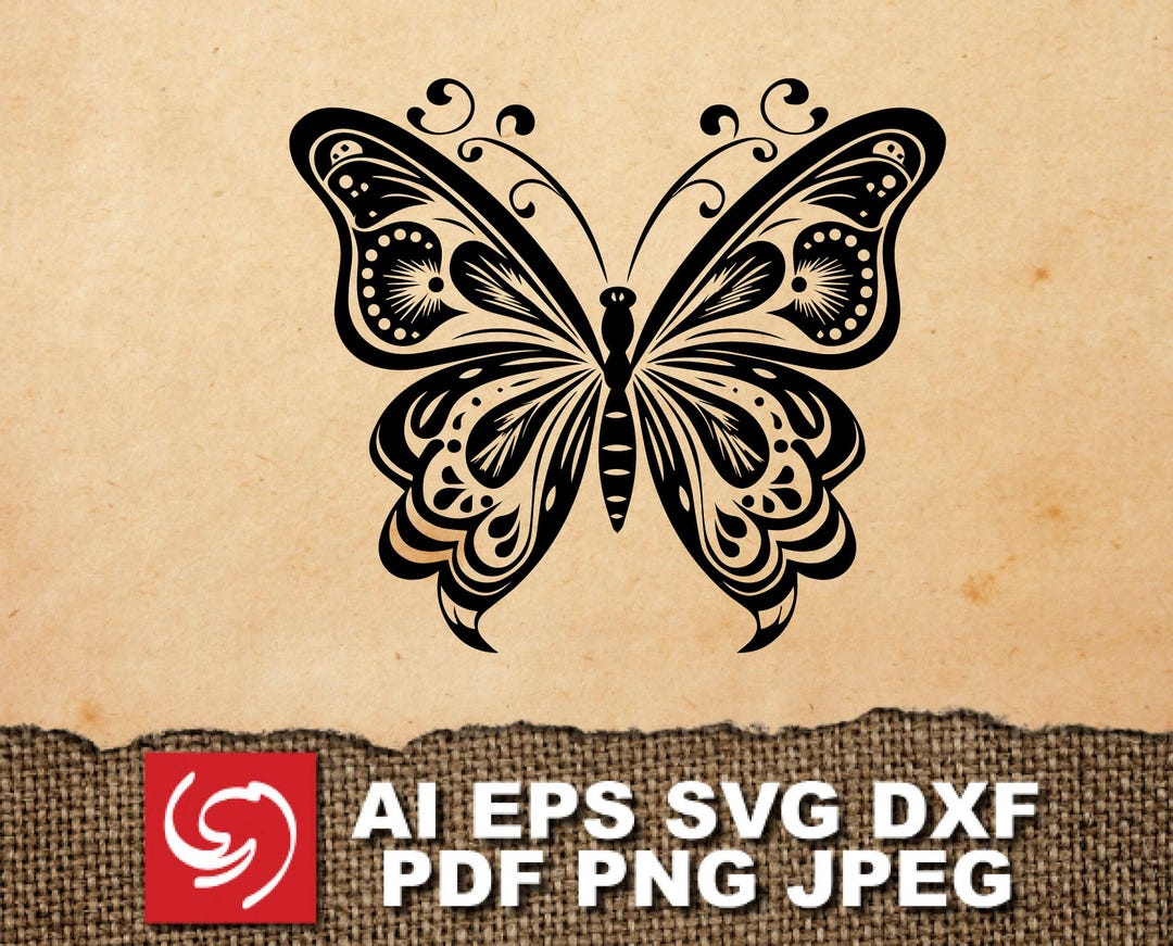 PNG SVG File Butterfly Insect Animal Vector - Etsy