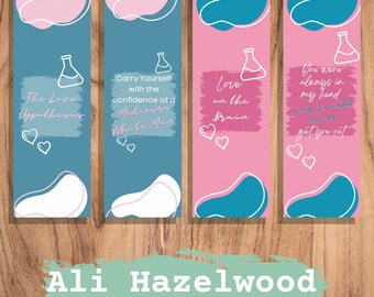 De liefdeshypothese + liefde op het brein - Ali Hazelwood Bladwijzers