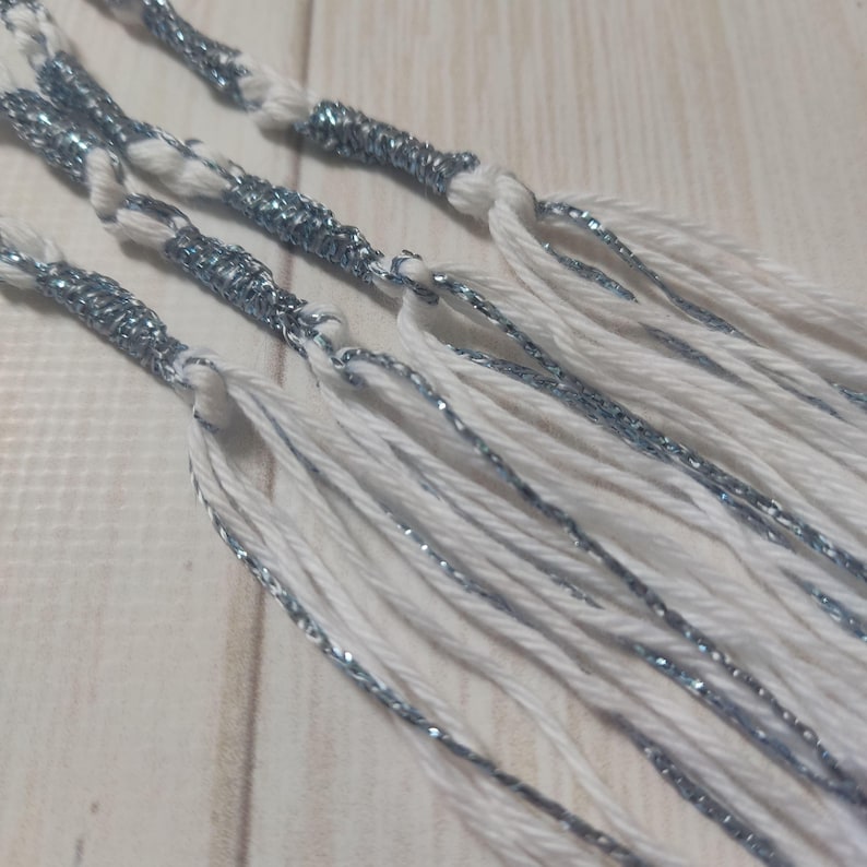 Tzitzit Katan Set of 4 Kosher Tekhelet Tassel Strings High Holidays ...