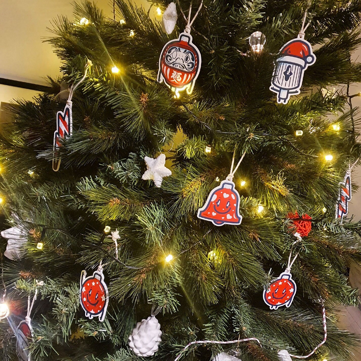 Décoration de Noël Kekli | 7 Pièces