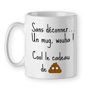 Mug Humour Collègue Pourri Tasse Message Drôle Idée Cadeau