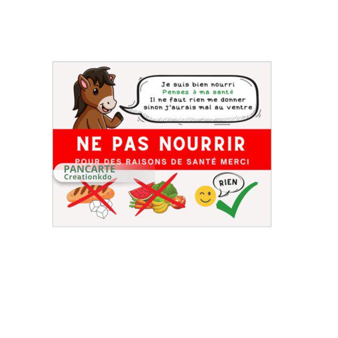 Plaque nominative pour chevaux - France