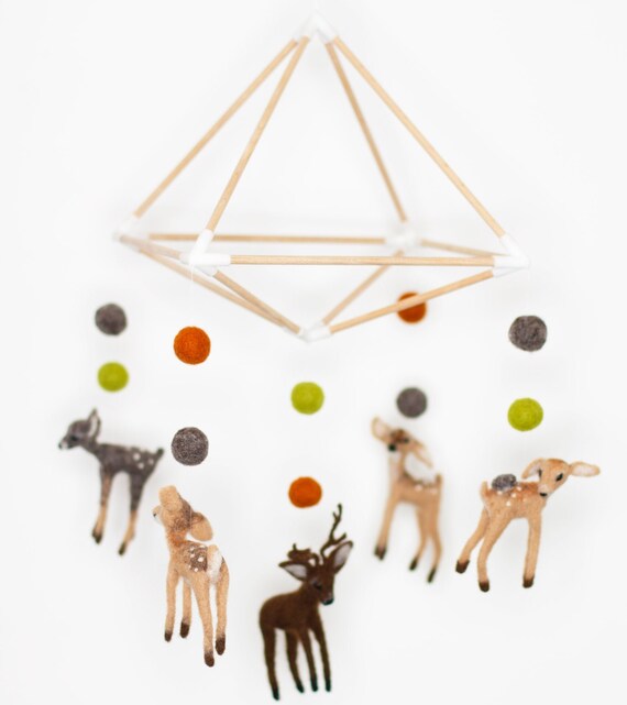 deer crib mobile