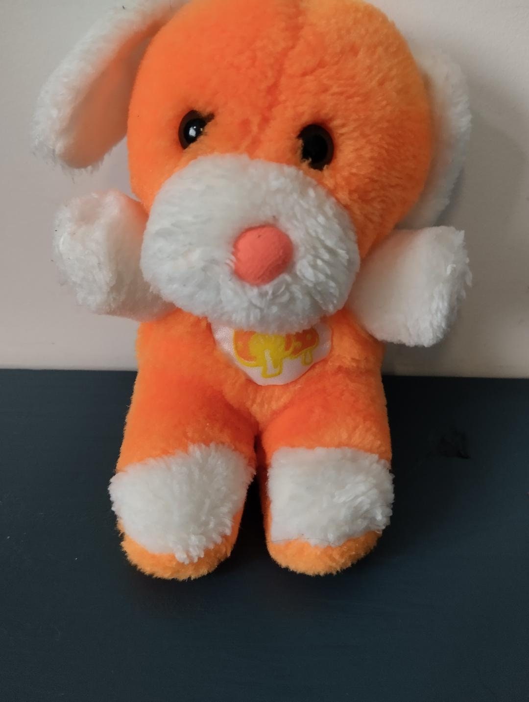 Ancien Chien En Peluche Champi - Doudou Vintage Collection