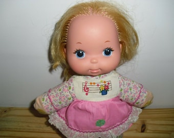 Mattel vintage doll musical rag Mattel 1974