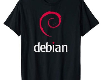 Debian Linux T-Shirt Stable Open Source System Administrator Tee