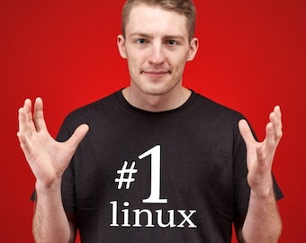 Camiseta número 1 de Linux: Camiseta de código abierto para geeks