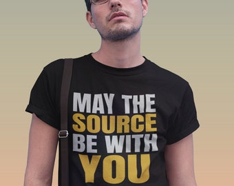 May the Source be with You - Linux - T-Shirt