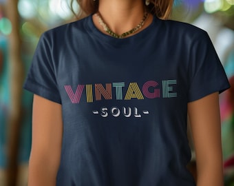 Vintage Soul Retro T-Shirt – Classic Graphic Tee