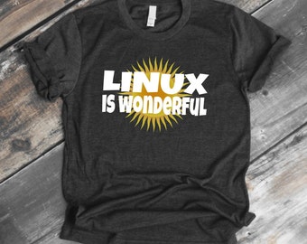 Linux T-Shirt, Geek Programmer Gift