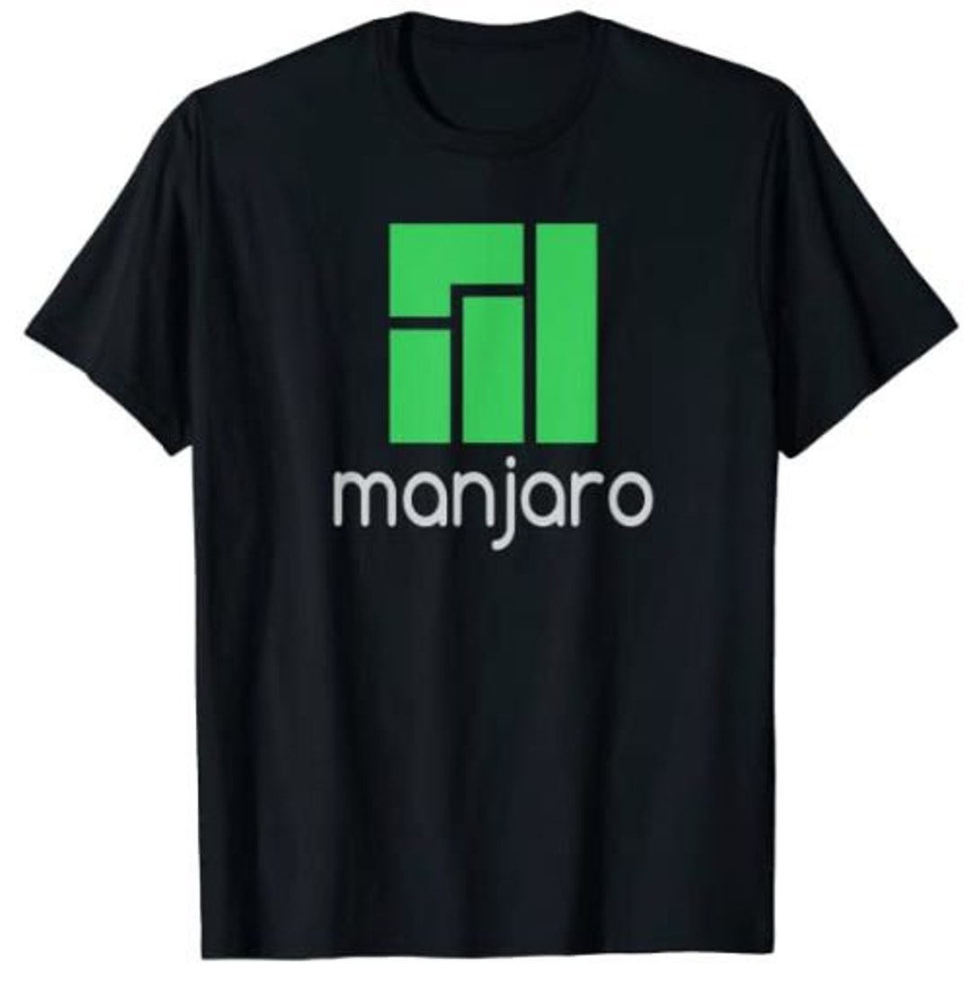 Manjaro Linux T-shirt Arch-based Distro Tee - Etsy