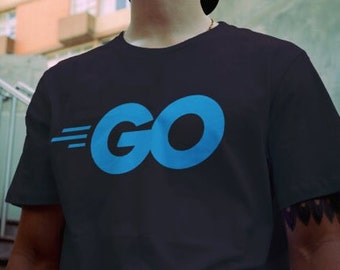 Go Programming Language T-Shirt, Coder Gift