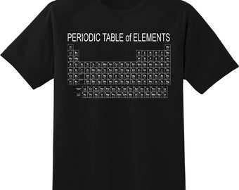 Periodic Table T-Shirt – Chemistry Elements Tee