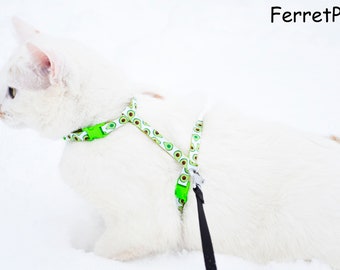 Avocado Cat Small Dog Harness Adjustable Fruit With Leash