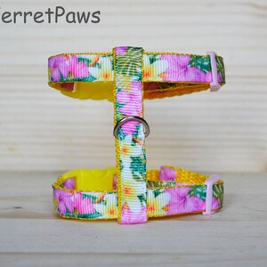Ferret Harness Adjustable Flowers