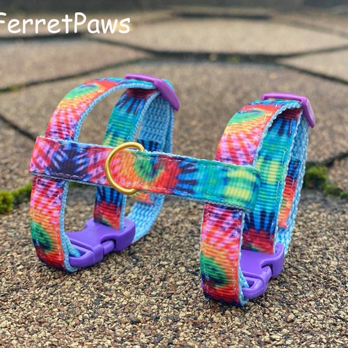 Ferret Harness Rainbow Multicolor Etsy