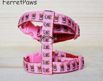 Szelki dla fretki Corgi regulowane