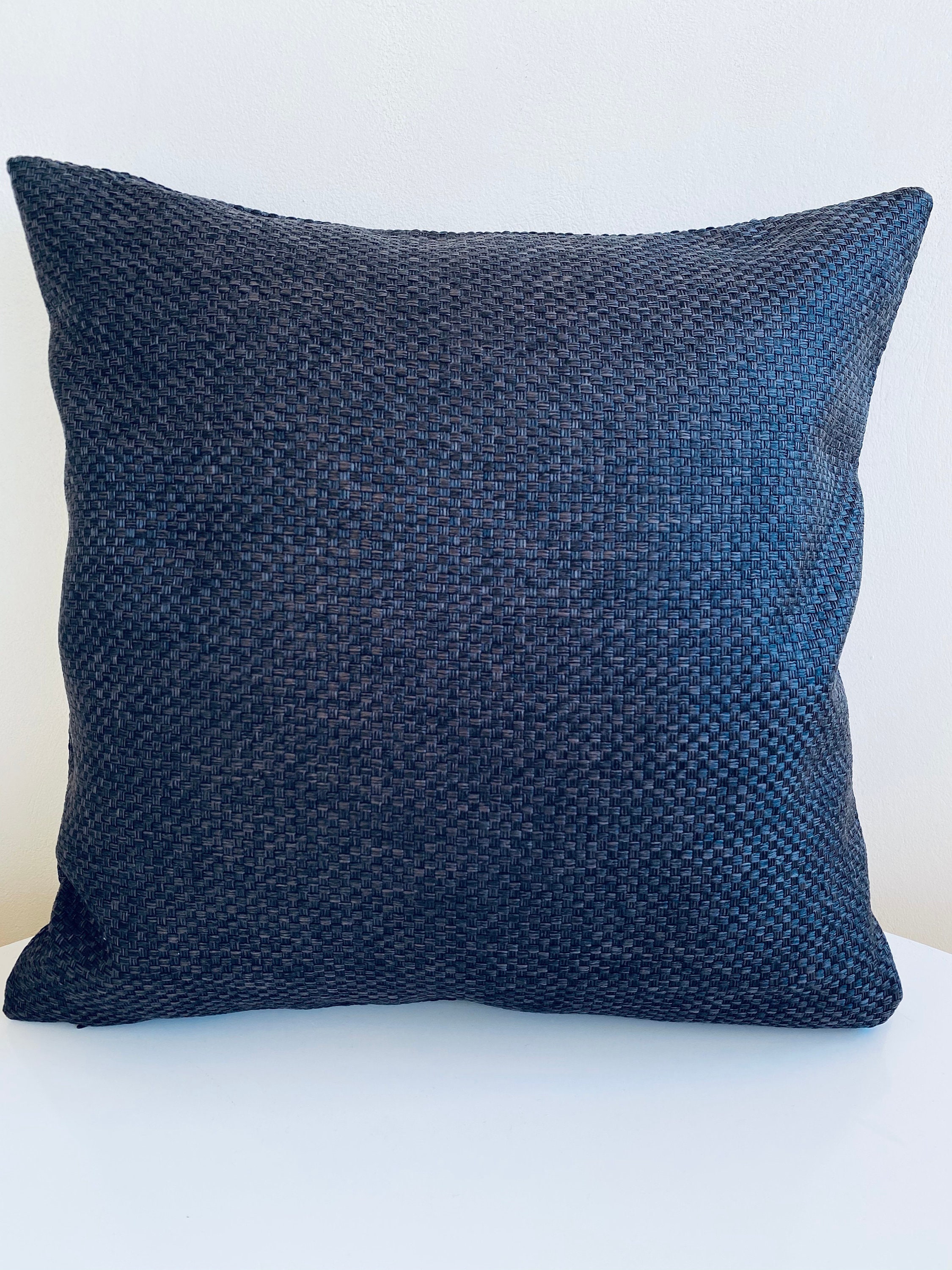 Black Cushion Cover Grey Cushion cover Couch Cushions Etsy
