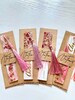 Resin Bookmark with dried rose flowers and gold leaf, Personalised bookmark, Pink unique gift for her, Book lover gift, kids party favours 