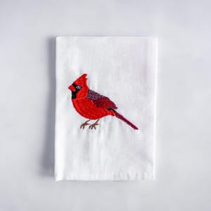 Bird Embroidered Cloth Napkin for Tables – 100% Cotton