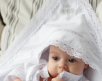 Baptism Baby Blanket, Personalized , Baby Boy Blanket, Baptism Girl Blanket, Christening Newborn Blanket, Christening Set, Baby Quilt A1301