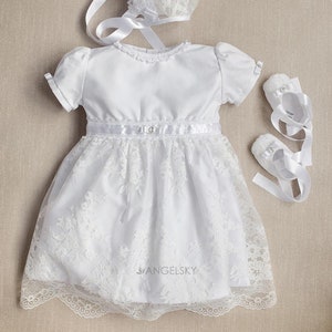 Blessing Dress, 1st Birthday Dress, Baptism Dress, Toddler Dress, Baptism Outfit Angelsky Collection A1202