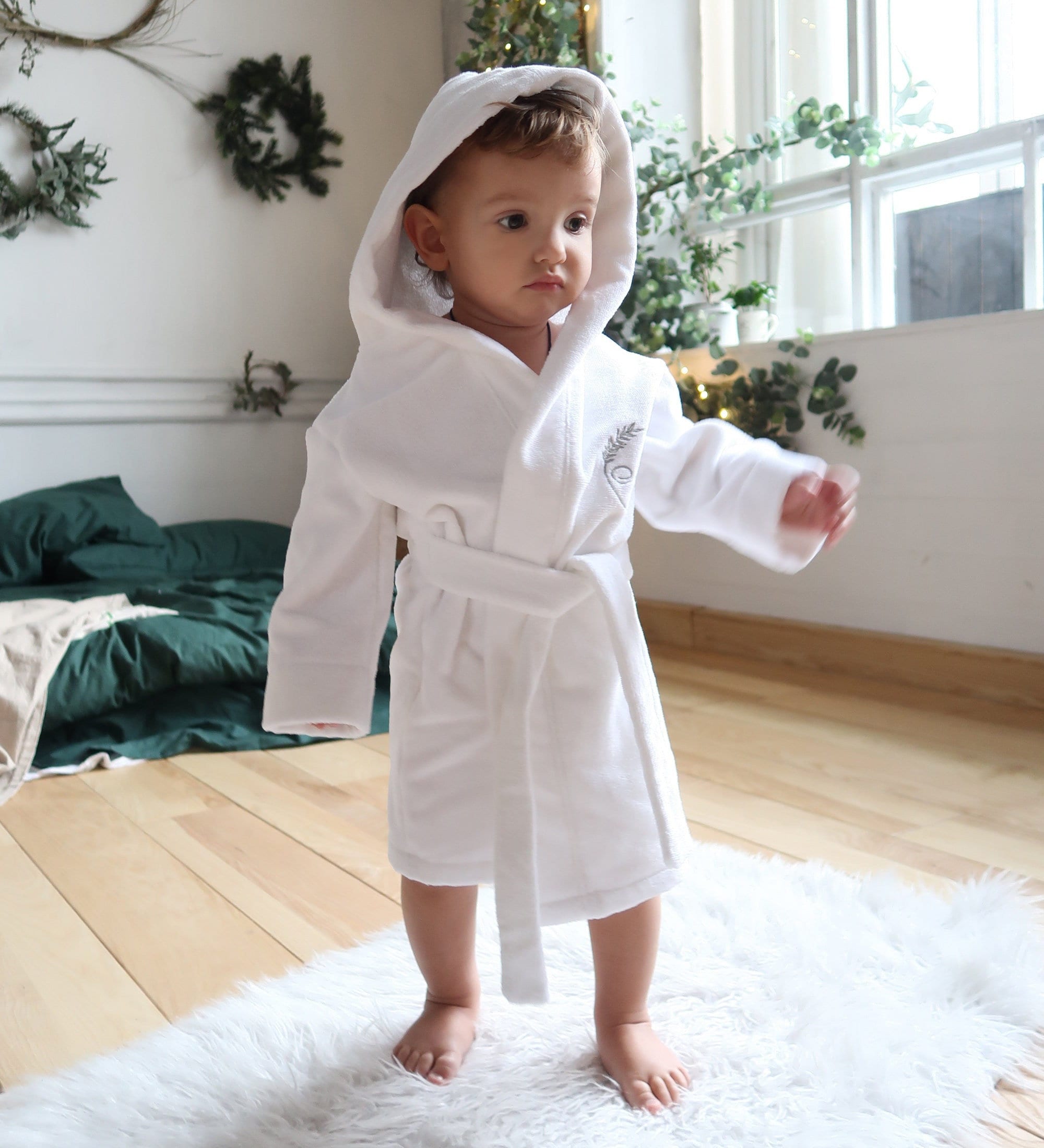 Baby bathrobe clearance