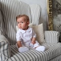 Baptism Boy Outfit, Christening Boy Outfit, White, Personalized, Blessing Boy Set, Newborn Boy Outfit, Gold Thread Baby Boy Suit Gift 2211 product logo