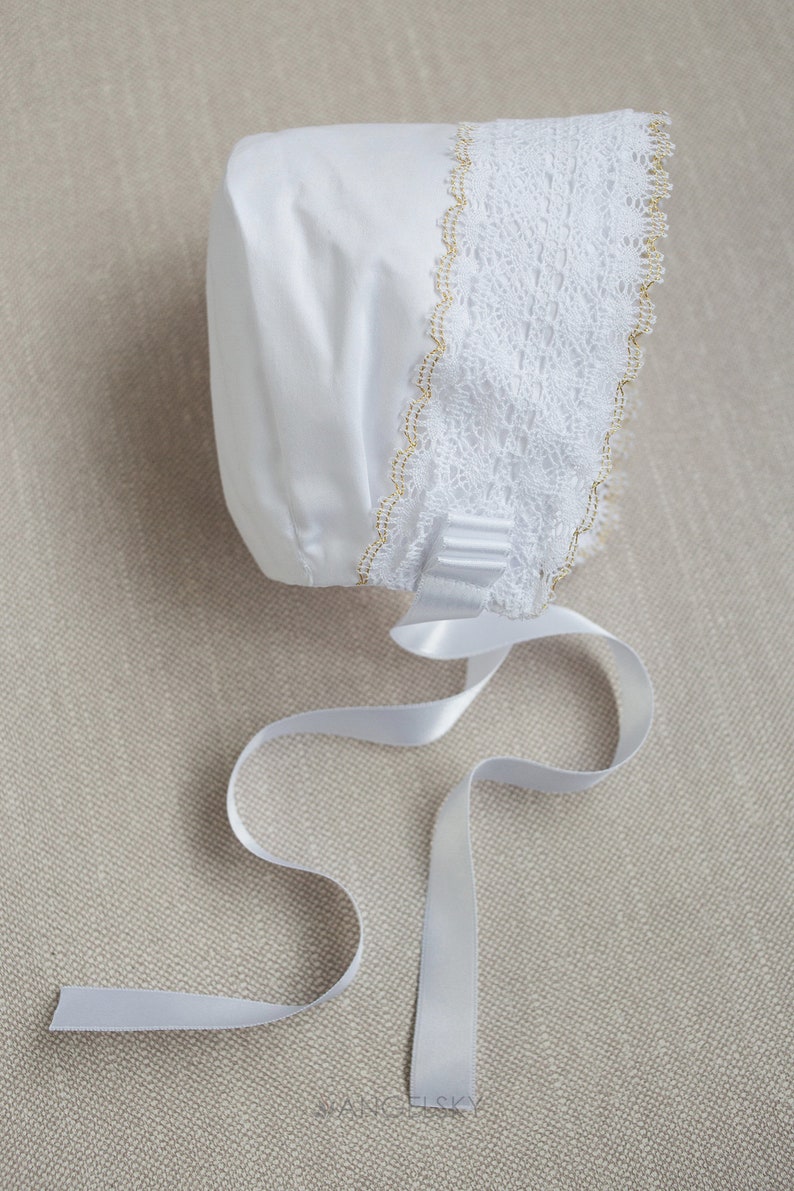 Baptism Bonnet, Baptism Boy Outfit, Christening Boy Outfit, White, Personalized, Blessing Boy Set, Newborn Boy Outfit, Gold Thread Baby Boy Suit Gift 2211