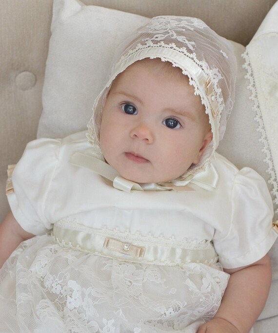 Baptism White Color for a Girl Swarovsky Crystal Etsy