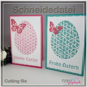 Cutting file: Happy Easter **English version included***