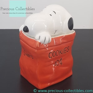 Vintage Snoopy Money Box - Etsy