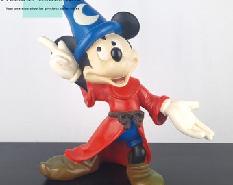 Uiterst zeldzaam! Vintage Mickey Mouse-verzamelbeeld. Geproduceerd in de jaren 90. Disneyana-verzamelobject. Walt Disney