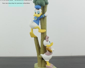 Extremely Rare! Vintage Donald and Daisy Duck Candle Stick.  A Walt Disney collectibles, created by Demons Merveilles