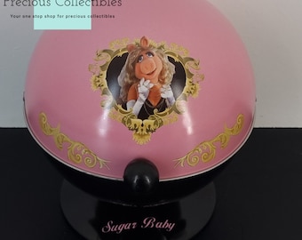 Extremely rare! Vintage Vintage Miss Piggy sugar pot. Decorate your kitchen in Diva style. The Muppets collectible.