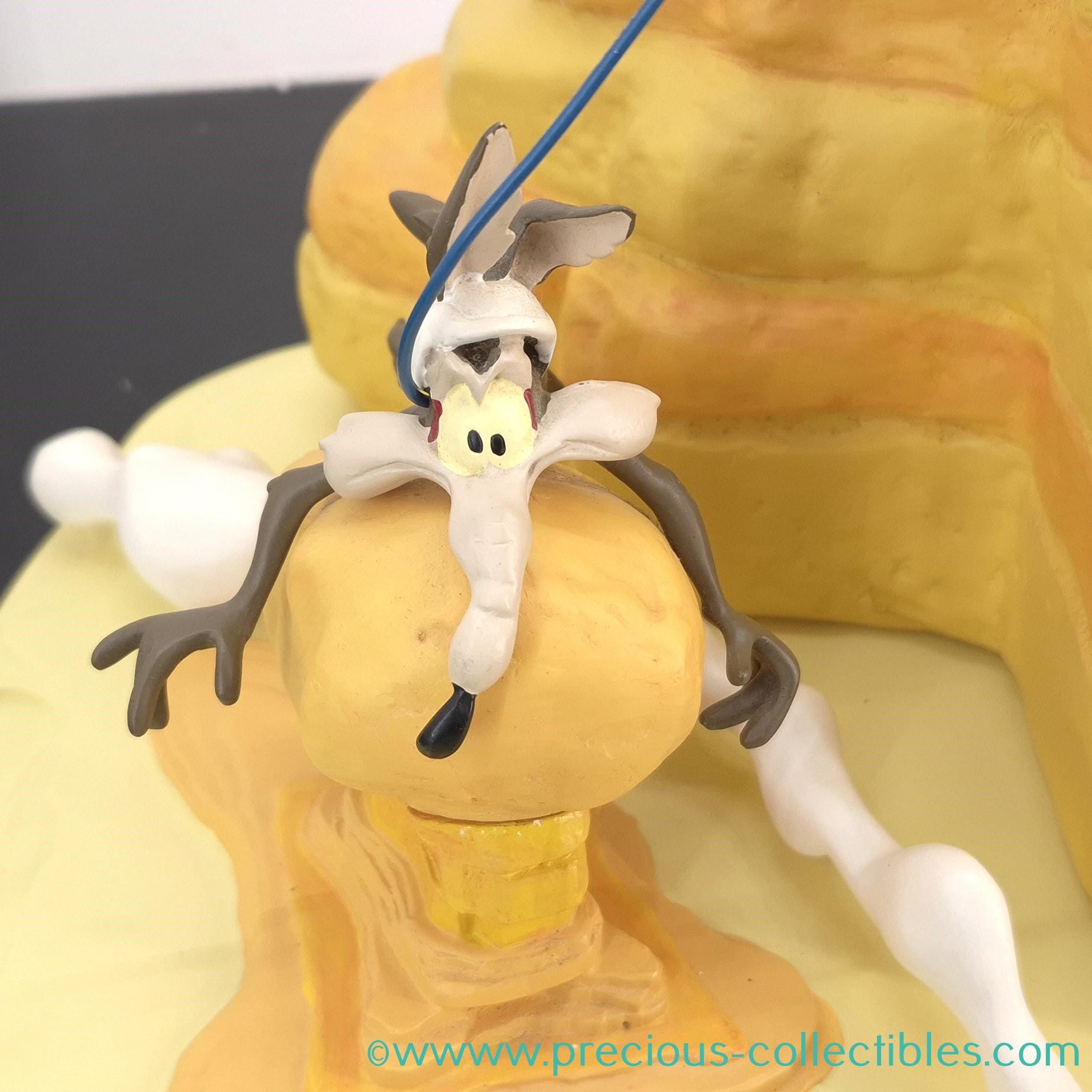 Figurine Bip Bip Et Coyote – Démons Et Merveilles – Édition 1997 – Résine – Looney Tunes