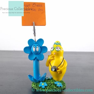 Extremely rare! Vintage Barbapapa  notes holder. By Tropico Diffusion for their Avenue of the Stars product line.