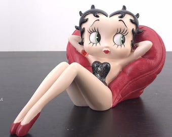 Extremely rare! Vintage Biker Betty Boop collectible statue. Buy now. www.precious-collectibles.com