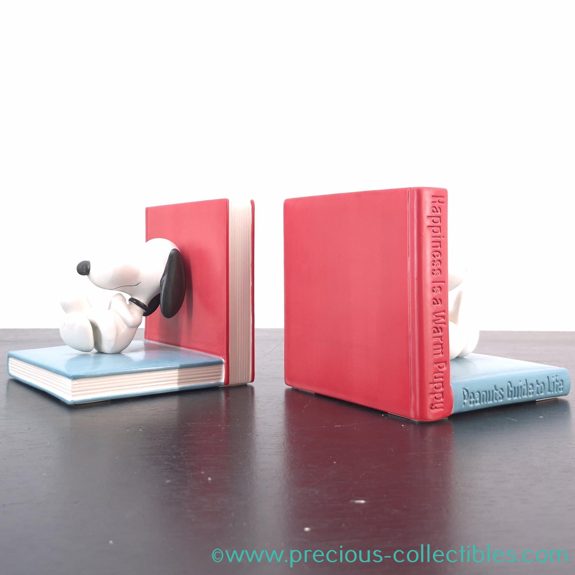レア　ビンテージ　スヌーピー　ブックエンド Vintage Snoopy Flying Ace Ceramic Bookends 1972 bg | eBay