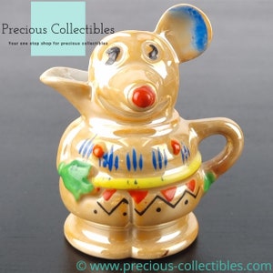 Extremely rare! Antique Mickey Mouse milk mug. Made by Walt Disney, Estimated 1930's. Magnificent collectible (Disneyana).