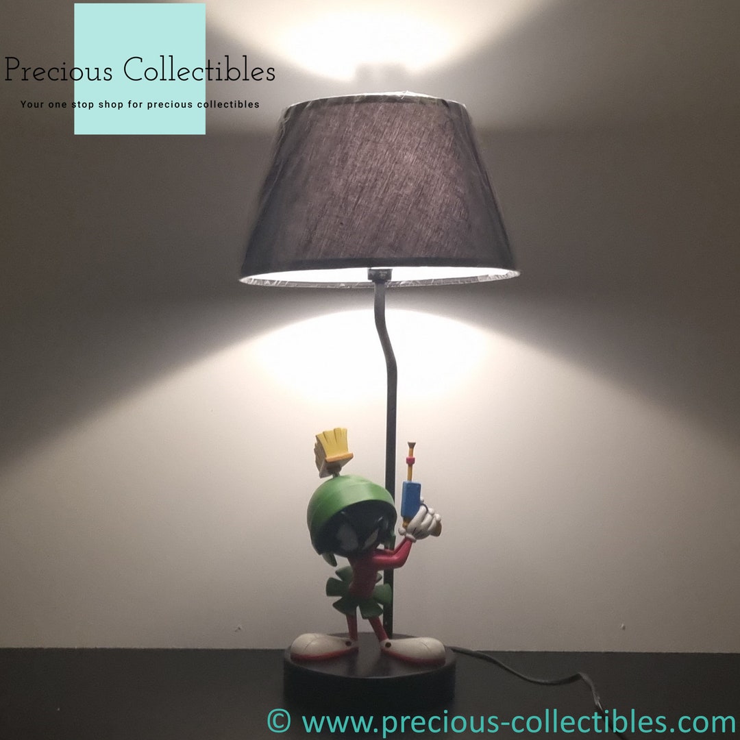 Extremely Rare! Vintage Marvin the Martian Lamp. This Looney Tunes ...