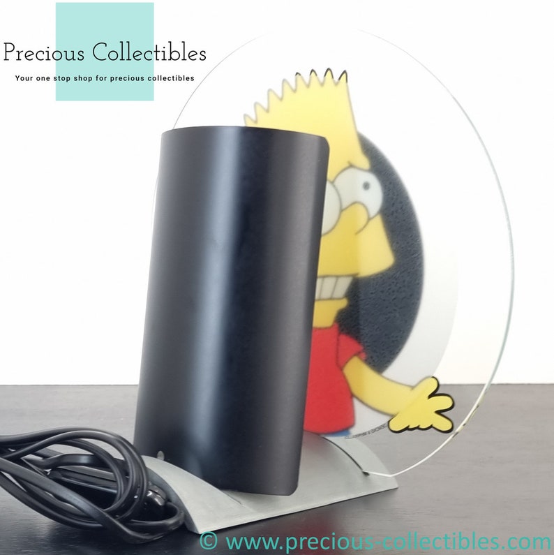 Simpsons Plug It In Extremely Rare! Vintage Bart Simpson Lamp. Produced by Demons and ...
