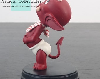 小物 RED DEVIL Vintage ROSSINI Ceramic Lil' Red Devil Bank Japan RARE 1960s