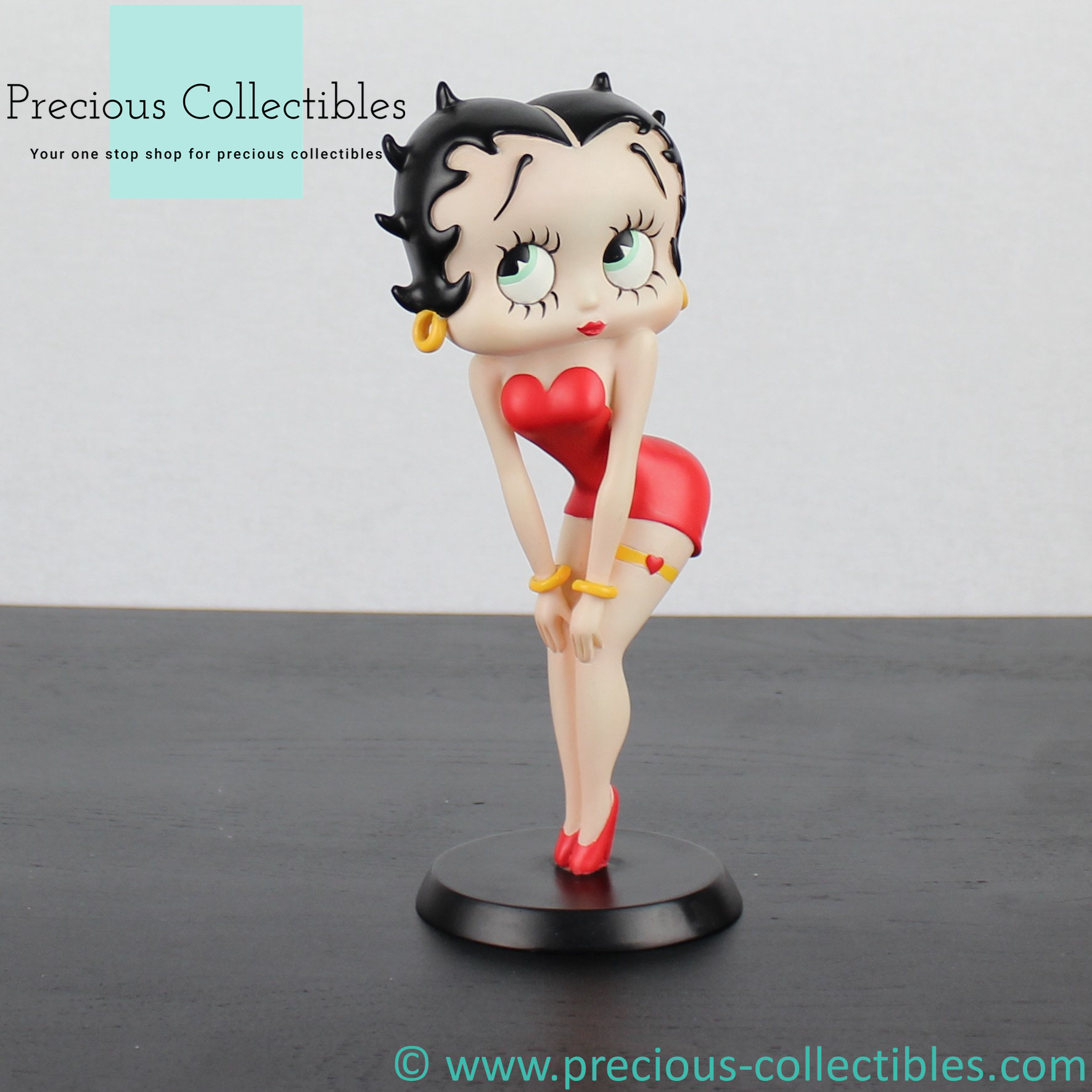 Betty Boop Figure - Rare Cute Design in Leopard Top