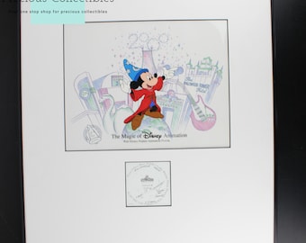 Extremely Rare! Vintage Filmcell of Mickey Mouse. A Walt Disney Sorcerer's Apprentice (Fantasia) collectible