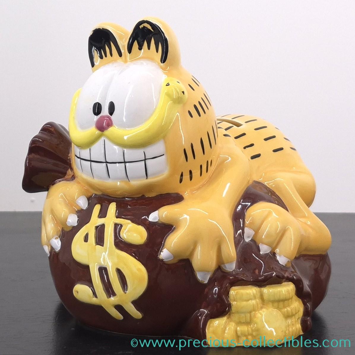 非常に希少！ヴィンテージのガーフィールド貯金箱。ガーフィールドの