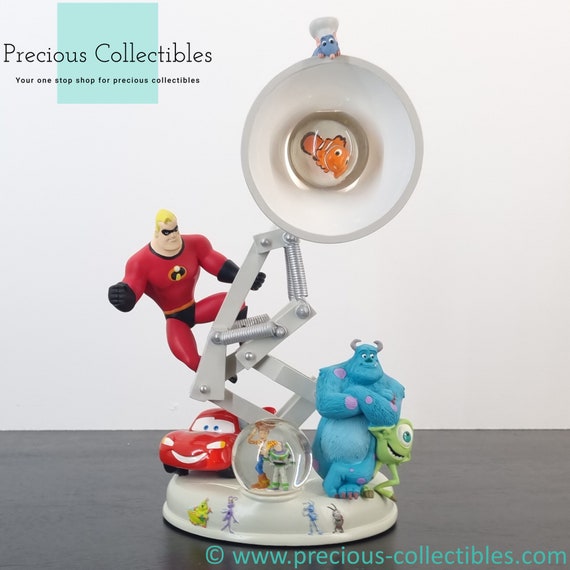 Extremely Rare! Vintage Pixar Snowglobe. With Favorite Characters